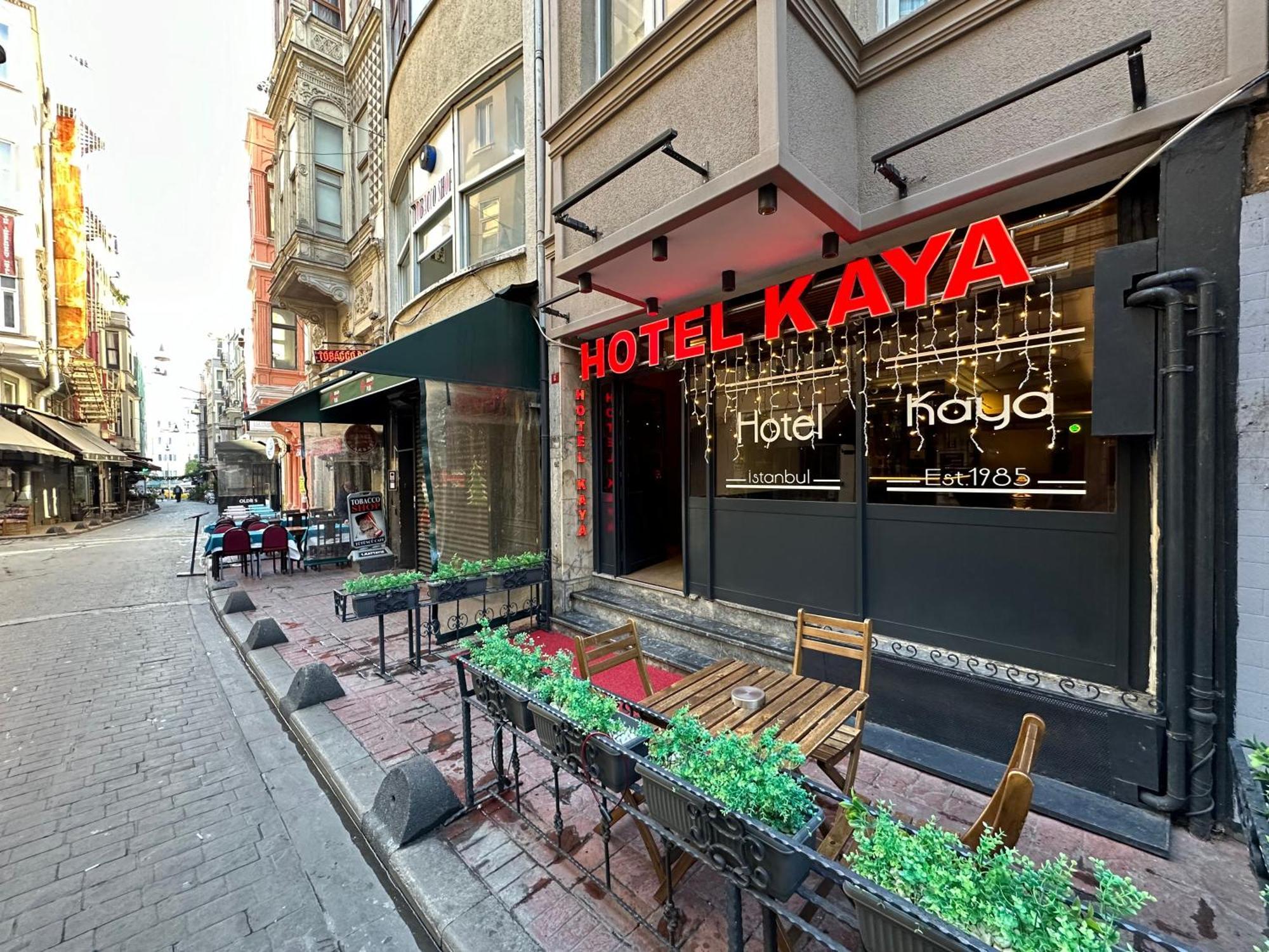 Hotel Kaya Est 1985 Istanbul Exterior foto